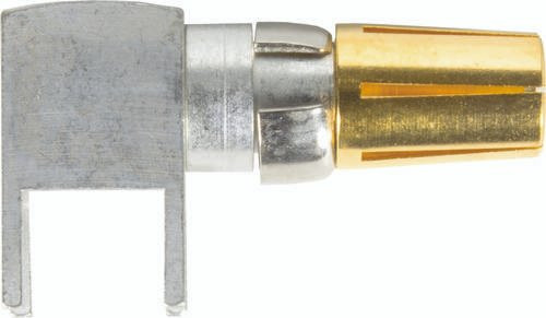 HARTING Einlötkontakt 09030006207 aus Messing in Silber - Bild 1