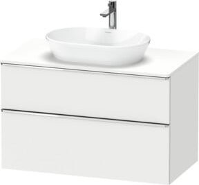 Duravit Waschtischunterschrank D-Neo in Weiß, B: 100 cm, T: 55 cm - Bild 1