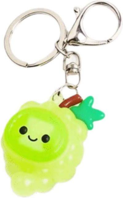 Linyi toy Schlüsselanhänger, Ananas, Durian, Erdbeere, Kirsche, Unisex - Bild 1