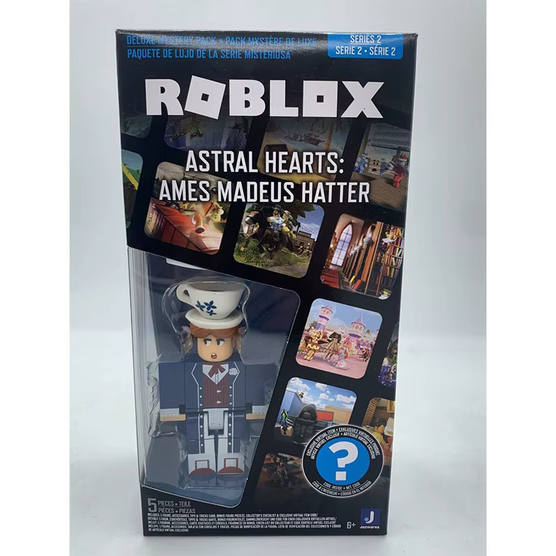 Roblox Deluxe Mystery Box mit 16 verschiedenen Stilen als virtuelles Spielzeug-Geschenk für Kinder, Mehrfarbig - Bild 2