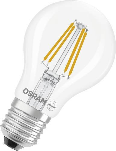 Osram LED Filament Leuchtmittel E27 Warmweiß Dimmbar Transparent H: 10,5 cm, B: 6,0 cm, T: 6,0 cm - Bild 1