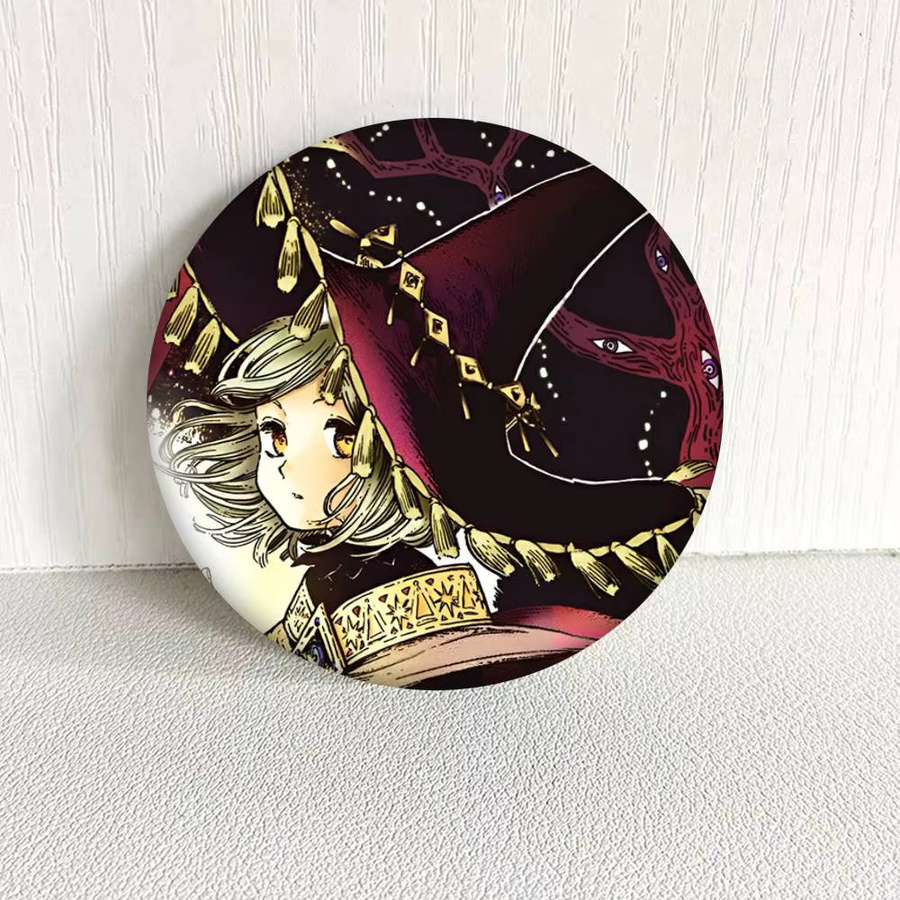 Bilibili Brosche, Anime Hexenhut, Rundes Abzeichen - Bild 5