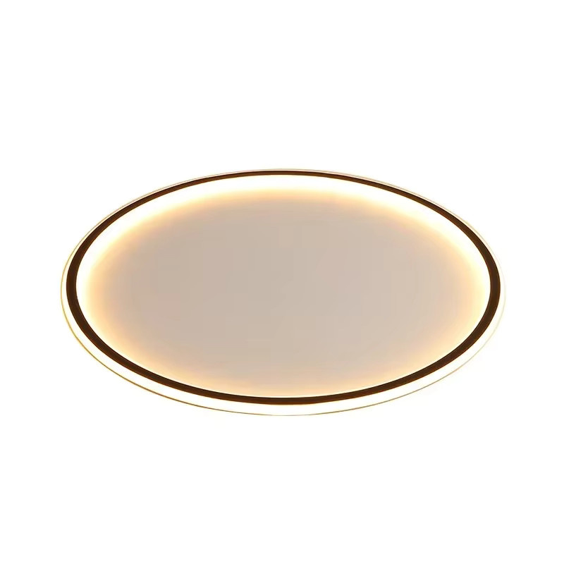 DAMIASMIL LED Deckenleuchte in Weiß, minimalistisches rundes Design mit Fernbedienung für Wohnzimmer, Schlafzimmer, Arbeitszimmer oder Balkon - Bild 2