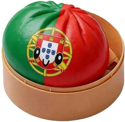 Forseed Nationale Flagge Teigtasche Quetschspielzeug, Fidget-Spielzeug - Bild 1