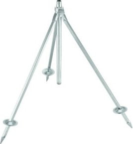 GEKA Dreibeinstativ aus verzinktem Stahl mit G1 1/2 Anschluss, Farbe Silber, Höhe: 700-1070 mm - Bild 1