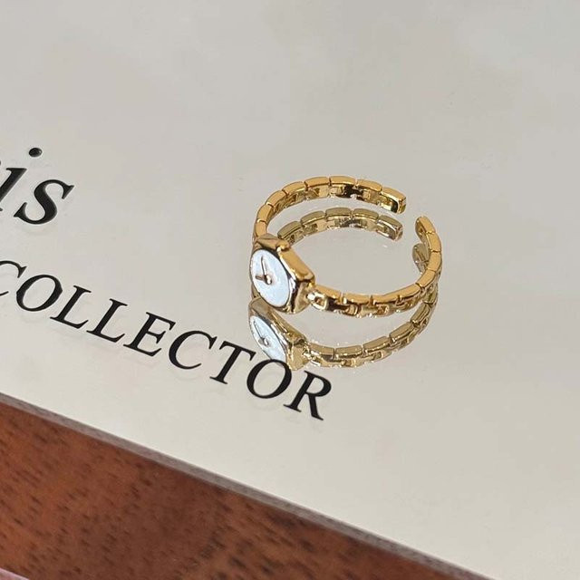 YULIN Offene Ringe, Zinklegierung, Gold, Damen - Bild 1