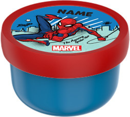 Mepal Fruchtbox Spiderman Multicolor 300 ml mit Besteck, mikrowellengeeignet und auslaufsicher - Bild 1
