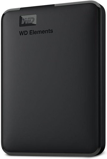 Western Digital Elements Portable Externe Festplatte 6 TB Schwarz USB-A und Micro-USB - Bild 1