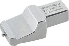 Stahlwille Einsteckadapter Schwalbenschwanz mit Außen-4kant in Silber, 14 x 18 mm - Bild 1