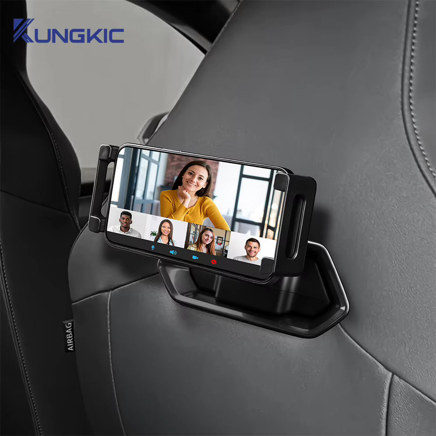 KUNGKIC Auto-Rücksitz-Halterung für Handy und Tablet in Schwarz für Cupra Formentor, Born, Ateca und Leon - Bild 4