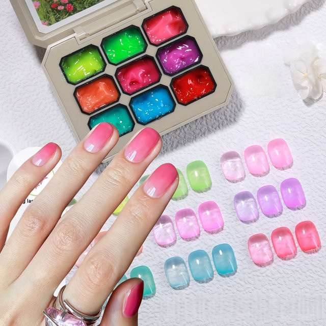 HONEY GIRL Nagellack-Gel Regenbogen-Effekt, Transparent, 01 - Bild 1