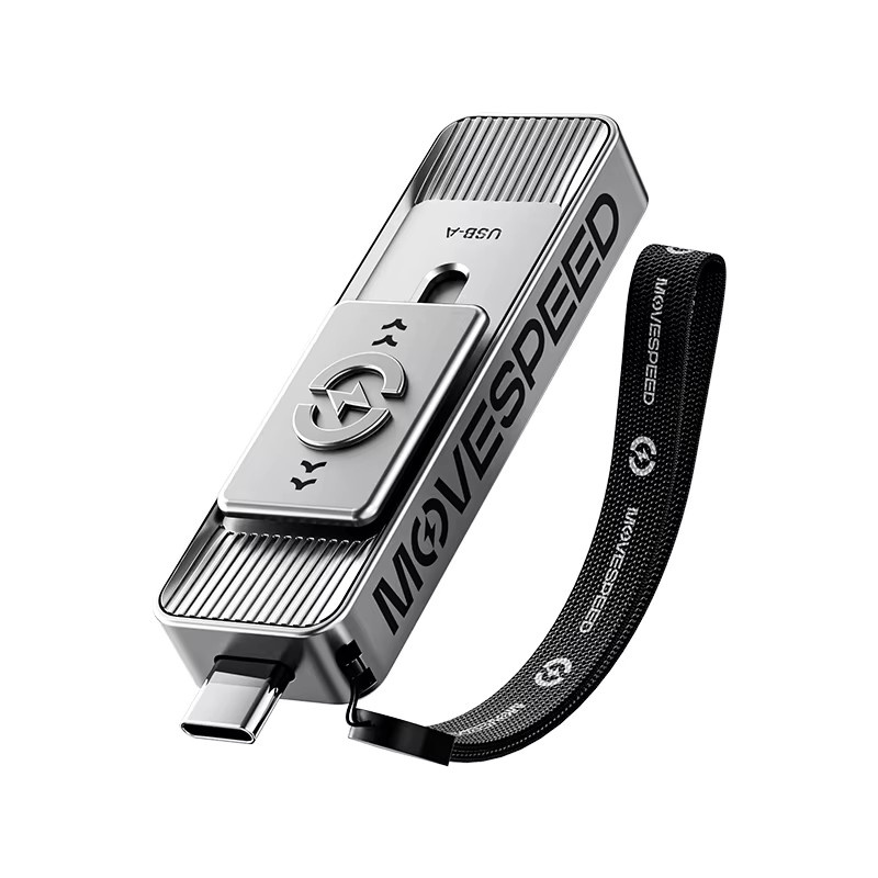 MOVESPEED SP05 USB Typ C Flash Drive 2 TB USB 3.2 Gen 2 OTG Pendrive in Silber - Bild 1