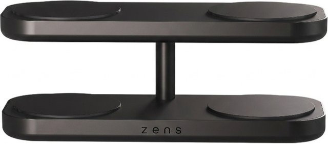 Zens Quattro Wireless Charger Pro 4 Kompakte 4-in-1 Ladestation mit Qi2 und MagSafe Magnet in Schwarz - Bild 2