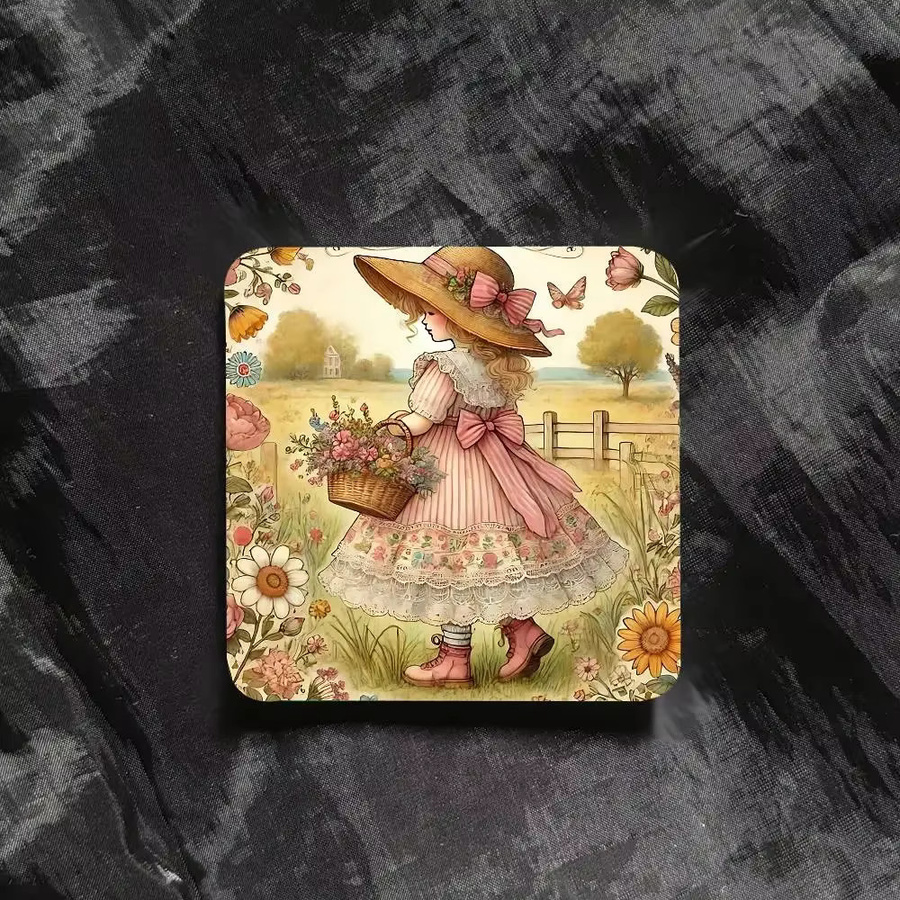 Sarah Kay Kühlschrankmagnet für Kinder mit floralem Shabby Chic Design in Multicolour - Bild 6