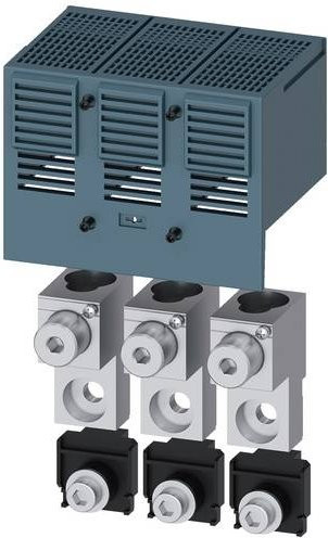 Siemens Rundleiteranschlussklemme 3VA9373-0JC24 in Grau - Bild 1