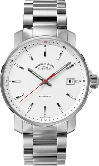Mühle Glashütte Armbanduhr, Automatik, Edelstahl, 36,6 mm, Herren - Bild 1