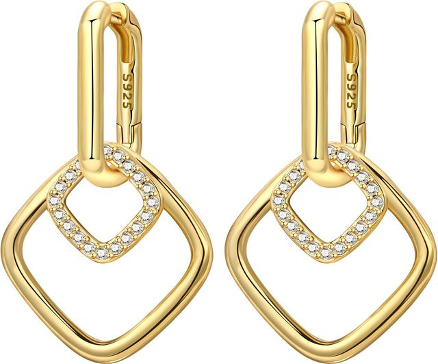 Orstarry Ohrringe, 925 Silber, Zirkonia, Damen - Bild 1