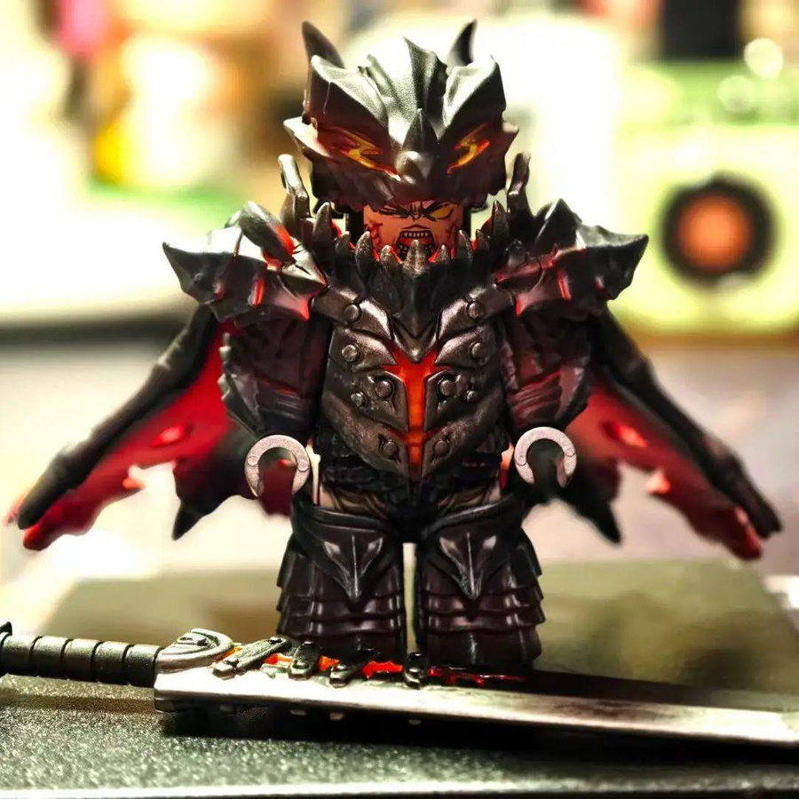 Yiran toy World of Warcraft Lichkönig Gus Baustein Actionfigur - Bild 3