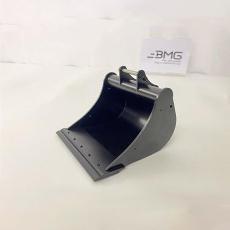 LESU Bmg cat 374f Hydraulik Modell Bagger, verschiedene Anbaugeräte, Metall, Schwarz