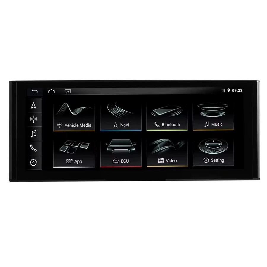 JUN TIAN Linux Multimedia Autoradio für Audi Q3 2013-2018 mit kabellosem CarPlay, Android Auto und Airplay in Schwarz - Bild 1