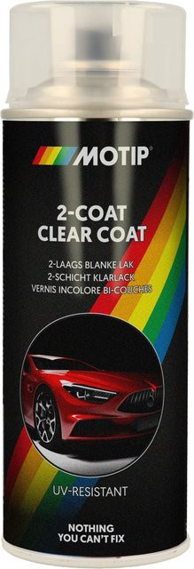 Motip 2-Schicht-Klarlack Spray High Gloss Transparent 400 ml - Bild 1