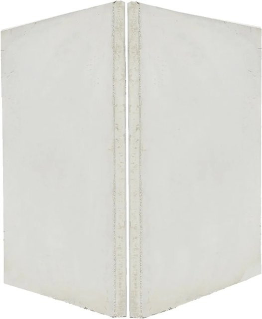 EHL Stützwinkel L-Stein Ecke in Sichtbetonoptik Grau, B/H: 100 x 130 cm, Wandstärke: 12 cm - Bild 1