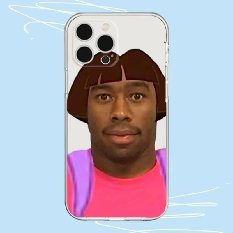 Stoßfeste Softcover Handyhülle mit Kanye West Motiv für iPhone 16 15 14 13 12 11 Pro Max Mini X XS XR SE 7 8 Plus in Transparent von jamular - Bild 2