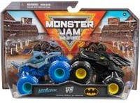 Monster Jam Spin Master Spielfahrzeug Set Batmobil vs. Megalodon 1:64 im 2er-Pack - Bild 1