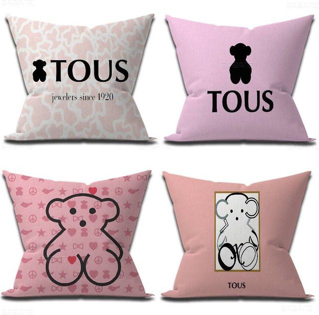 T-TOUSes Anime Kissenbezug für Sofa und Bett, B/H: 45 x 45 cm - Bild 1