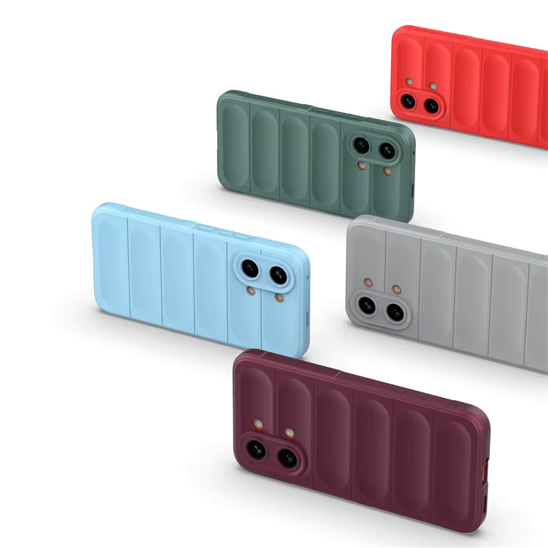 Stoßfeste Silikon Schutzhülle für Xiaomi POCO X8 Pro Max in Schwarz und Weiß - Bild 5