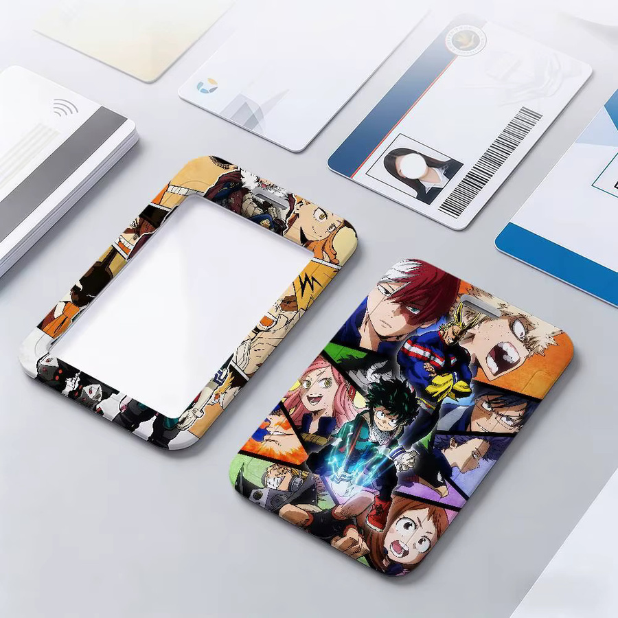 Anime My Hero Academia Ausweishalter und Kartenetui mit Klarsichtfenster in Multicolour und Transparent - Bild 5