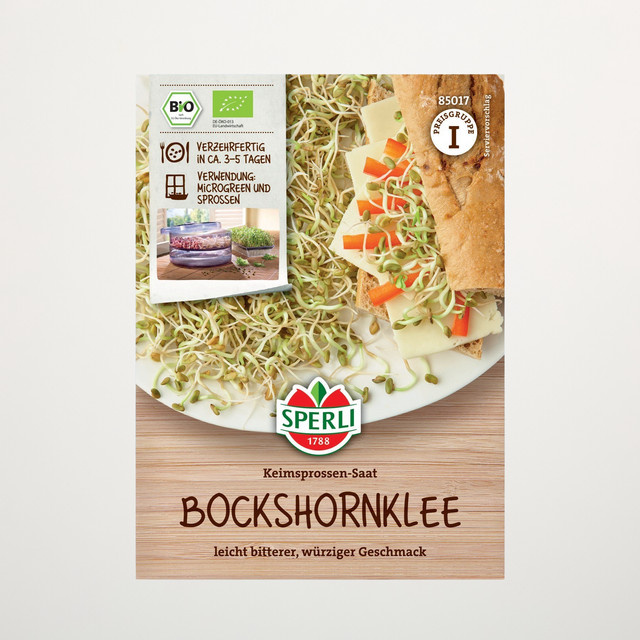Sperli Bockshornklee BIO Saatgut für Keimsprossen - Bild 1