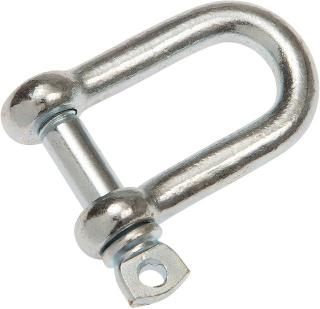 Conacord Schäkel Gerade aus Edelstahl in Silber, Durchmesser: 5 mm, Länge: 30 mm - Bild 1
