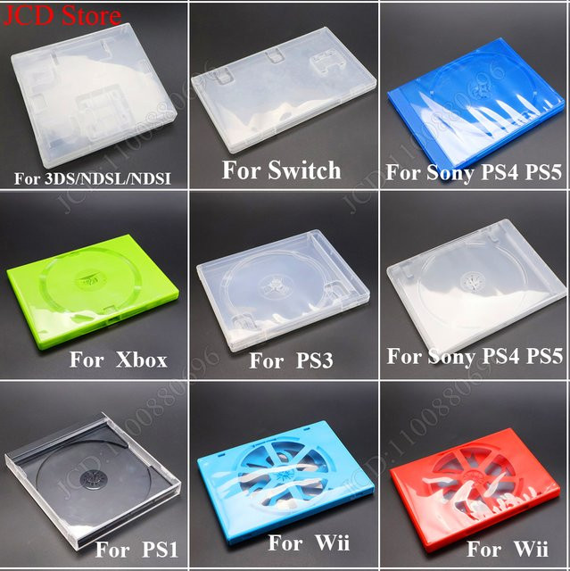 ChengHaoRan Schutzbox für CD DVD Discs und Spiele von PS5 PS4 PS3 Nintendo Switch PS1 Wii Xbox 3DS NDSL NDSI - Bild 1