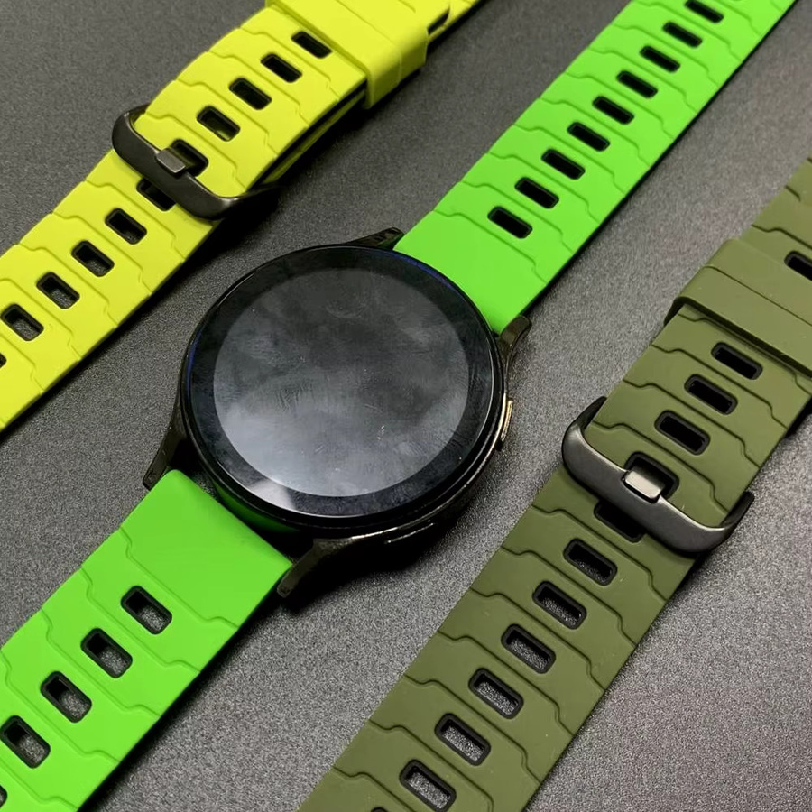 Smartwatch-Armband Silikon, 22 mm, Bunt, Unisex - Bild 2