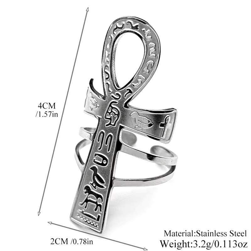Lovely FAJA Ring, Edelstahl, Silber, Unisex - Bild 4