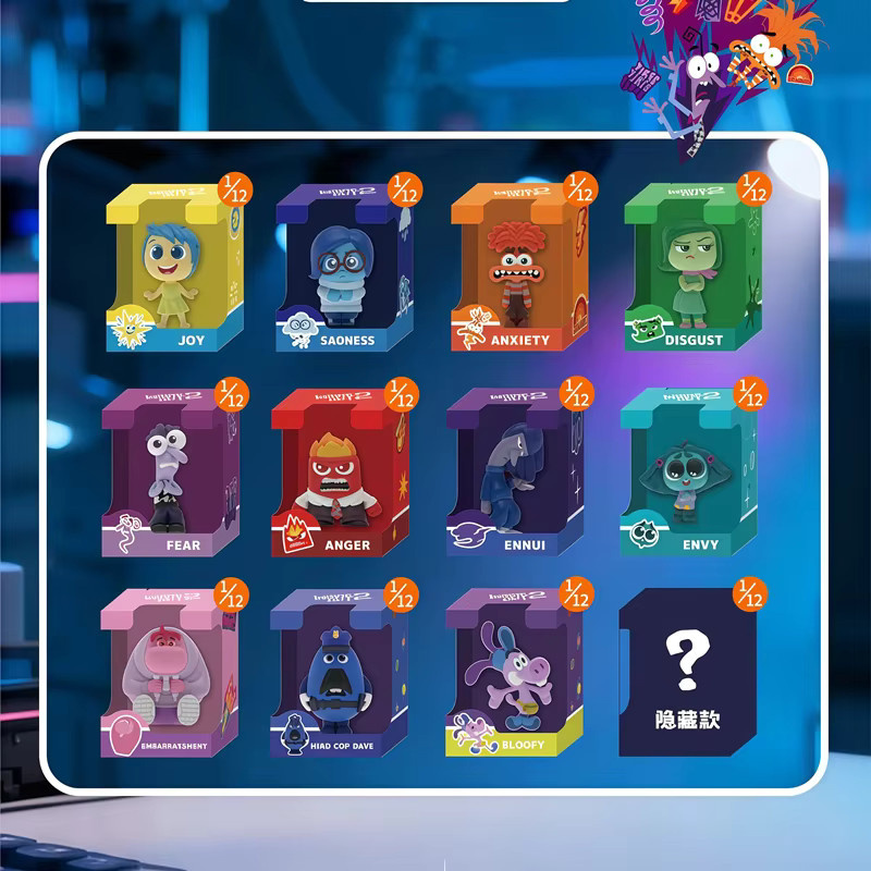 JANDOOM Disney Inside Out Anime-Figur, Reiskorn-Puppe, Einzelfigur - Bild 2