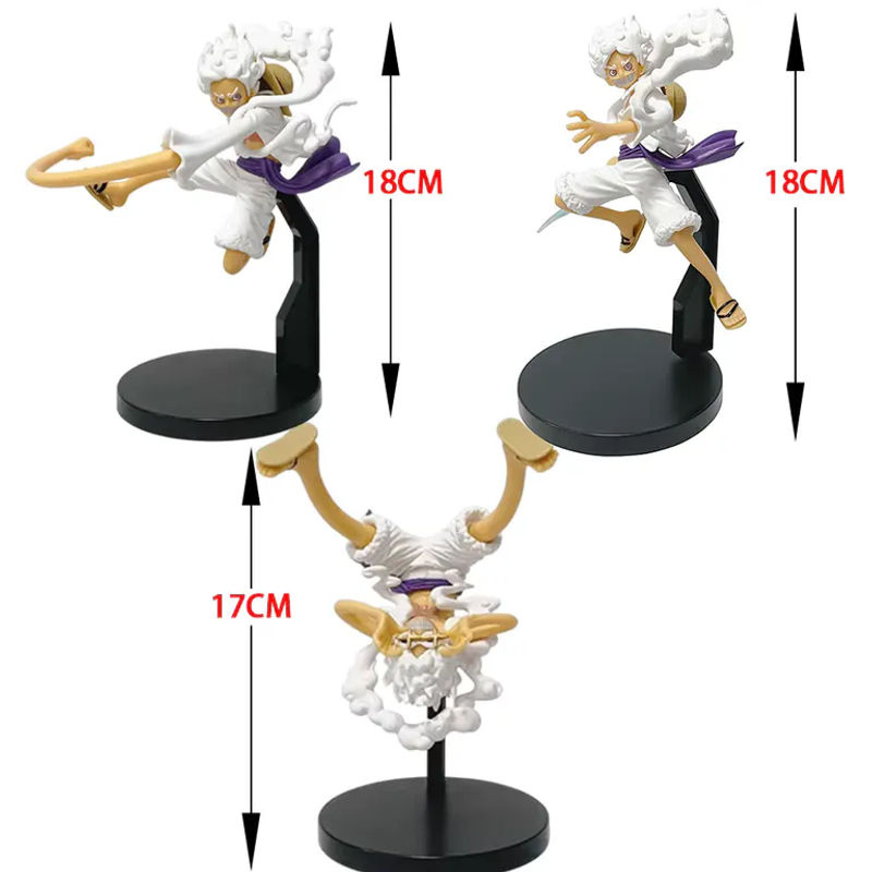 Bandai One Piece Luffy Gear 5 Nika Anime Figur aus Kunststoff, mehrfarbig - Bild 3