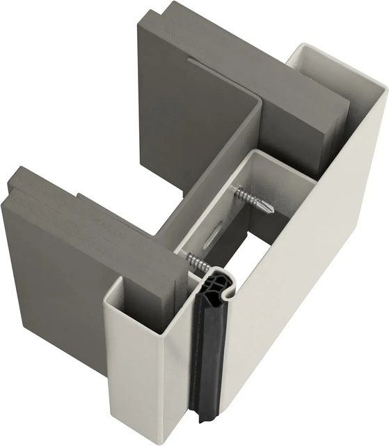 EcoStar Ständerwerkzarge MW 75 Lichtgrau B: 75 cm, H: 212,5 cm, DIN L u. R - Bild 1