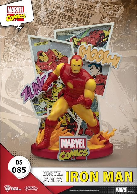 Marvel Comics D-Stage Iron Man Diorama, Kunststoff, 16 cm - Bild 1