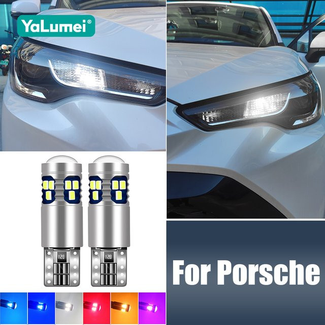 YaLumei LED Parklichter Zubehör für Porsche 911 718 918 Cayenne 955 957 958 Boxster 981 987 Cayman Macan Panamera 970 971 - Bild 1