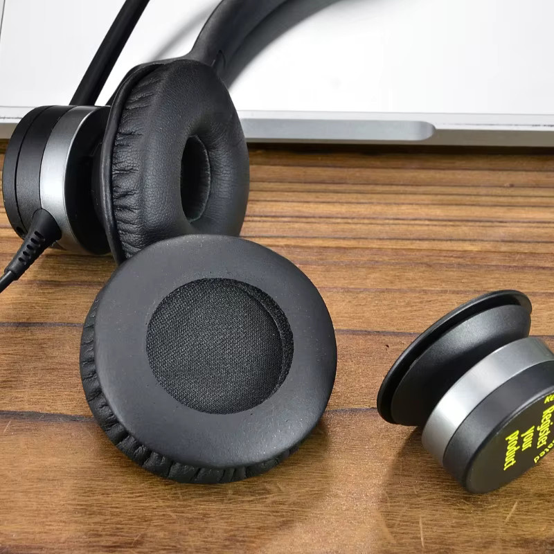 Jabra Ersatz-Ohrpolster Kissen in Schwarz für Biz 2300 USB Duo, Biz 2300 QD und Biz 2300 USB MS Headsets zur Verbesserung des Komforts und der Geräuschisolierung - Bild 3