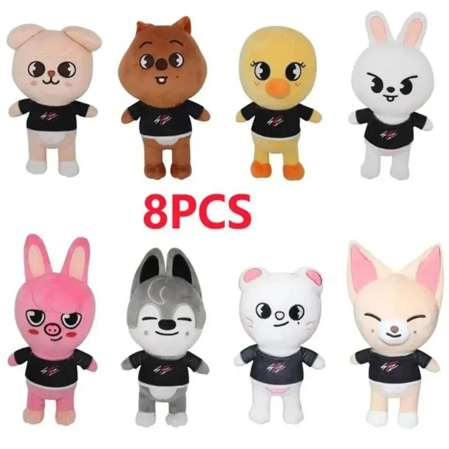 SKZOO Plüsch Schlüsselanhänger Stofftierpuppe 1-teiliges Set - Bild 1