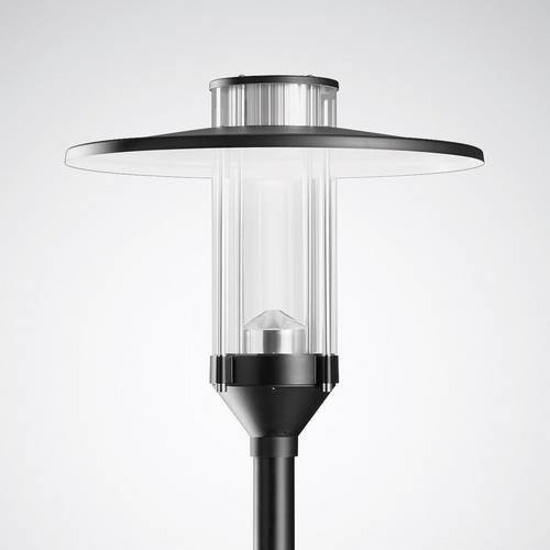 Trilux 9821 RB6L 6718440 LED-Aufsatzleuchte in Schwarz mit warmweißem Licht - Bild 1