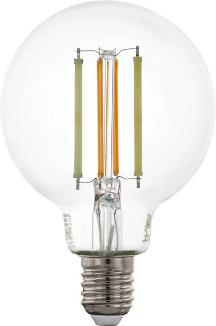 Eglo LED Leuchtmittel E27 Glühlampenform A60 in Weiß, dimmbar, 6 W, 806 lm, warmweiß, ZigBee und Eglo Connect kompatibel - Bild 1