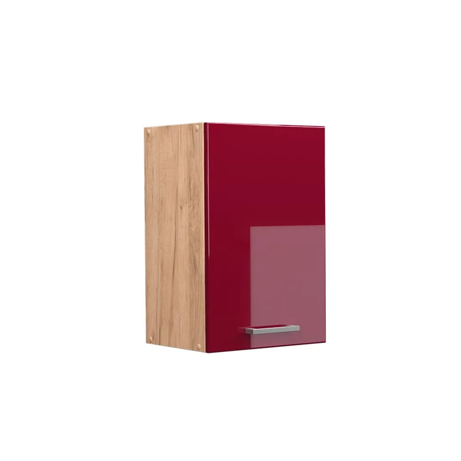 Vicco Hängeschrank R-Line Küchenschrank Bordeaux Goldkraft Hochglanz Breite: 40 cm, Höhe: 60 cm, Tiefe: 31 cm - Bild 2