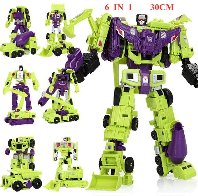 Yiran toy 1 Anime Devastator Verwandlungsroboter, Actionfigur, 33cm, ab 14 Jahren - Bild 1