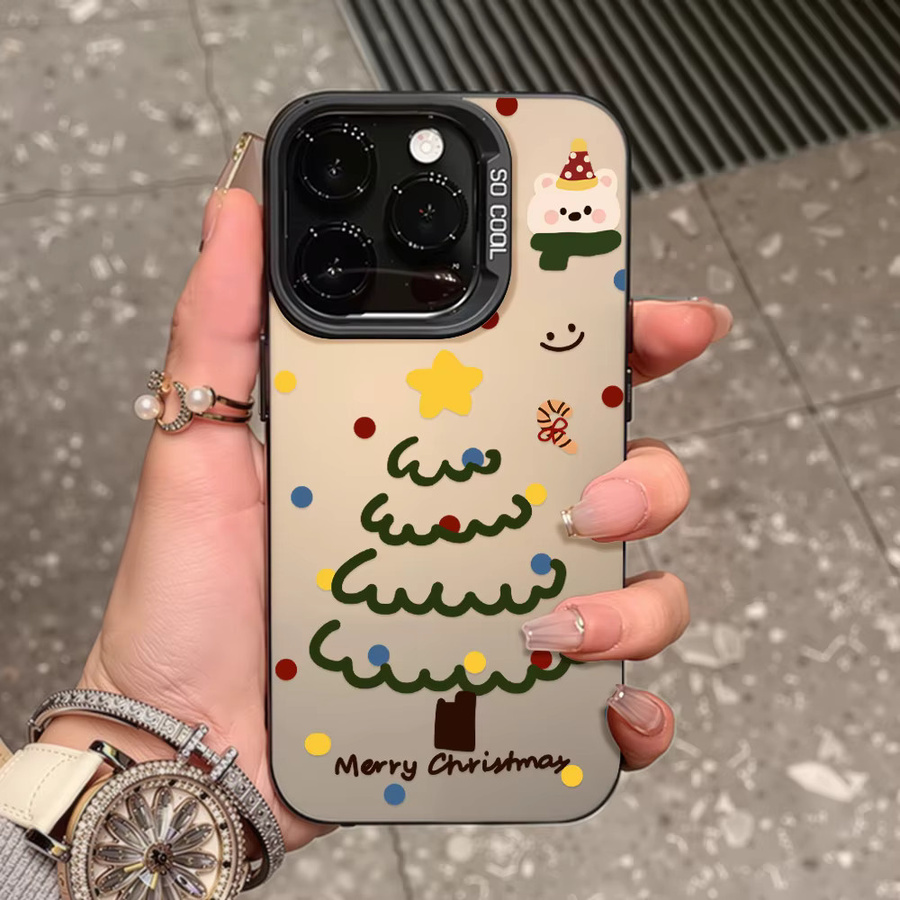 Samsung Handyhülle Weihnachten Baum Design für S25 Ultra S24 S23 FE S22 A56 5G A16 A55 A36 A15 A54 A53 A52 A35 A34 A33 Schutzhülle - Bild 3