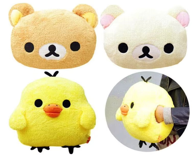 YUZHINUO Rilakkuma Kiiroitori Küken Paar, Plüsch Spielzeug, 1-teiliges Set - Bild 2
