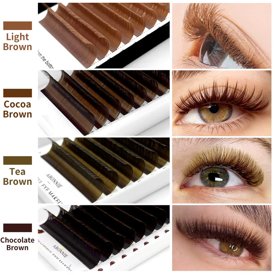 ABONNIE Wimperntablett, Kakaobraun, Natürliches Nerz-Wimperntablett - Bild 6